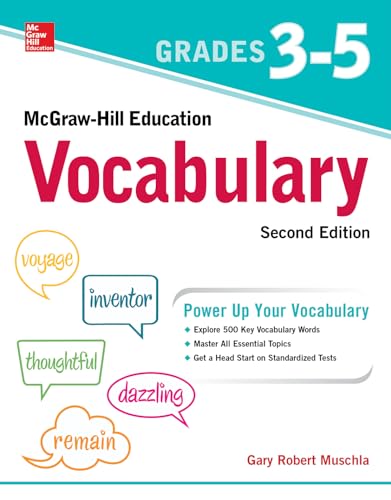 McGraw-Hill Education Vocabulary Grades 3-5, Second Edition von McGraw-Hill Education